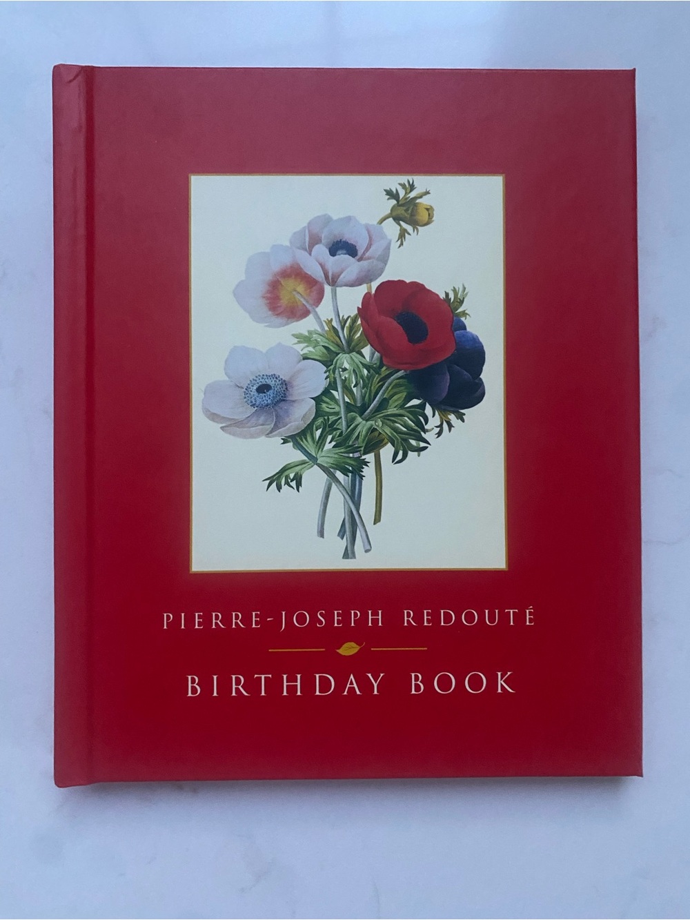 Red Birthday Book